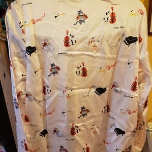 Musical Cat Blouse